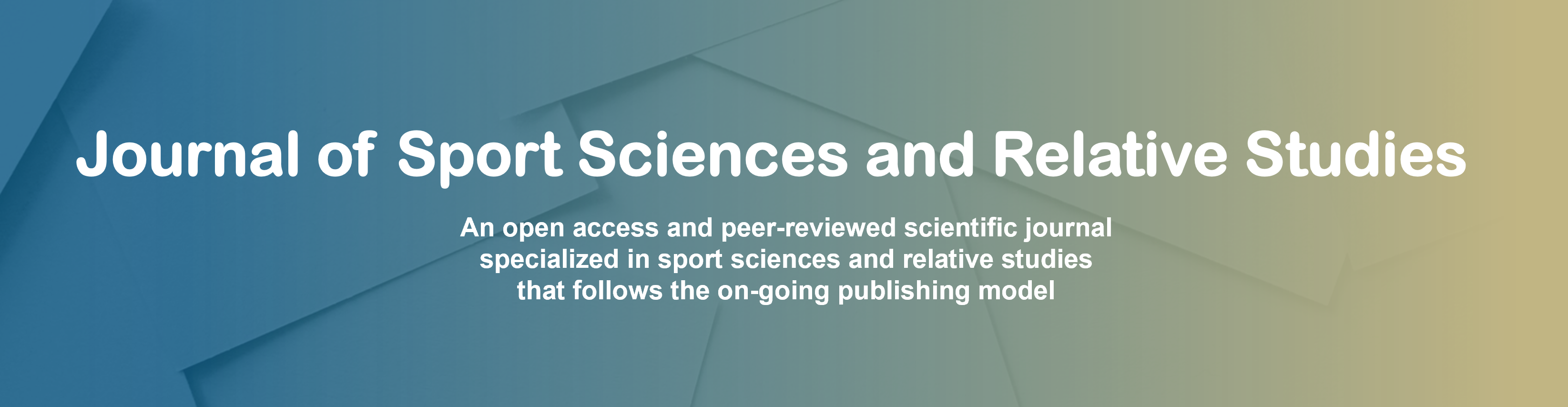 Journal of Sport  Sciences and  Relative Studies