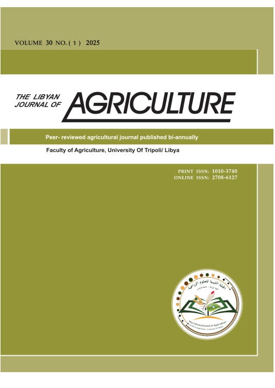 					View Vol. 31 No. 1 (2026): The Libyan Journal of Agriculture
				